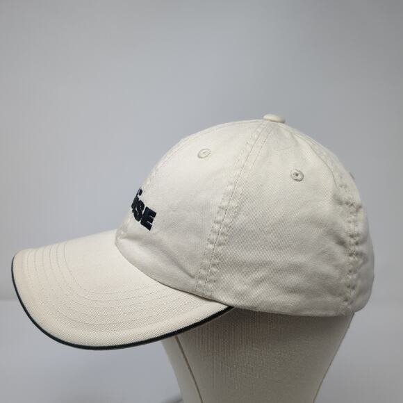 Boise Strapback Baseball Hat Beige One Size Embroidered Port Authority - Picture 3 of 9